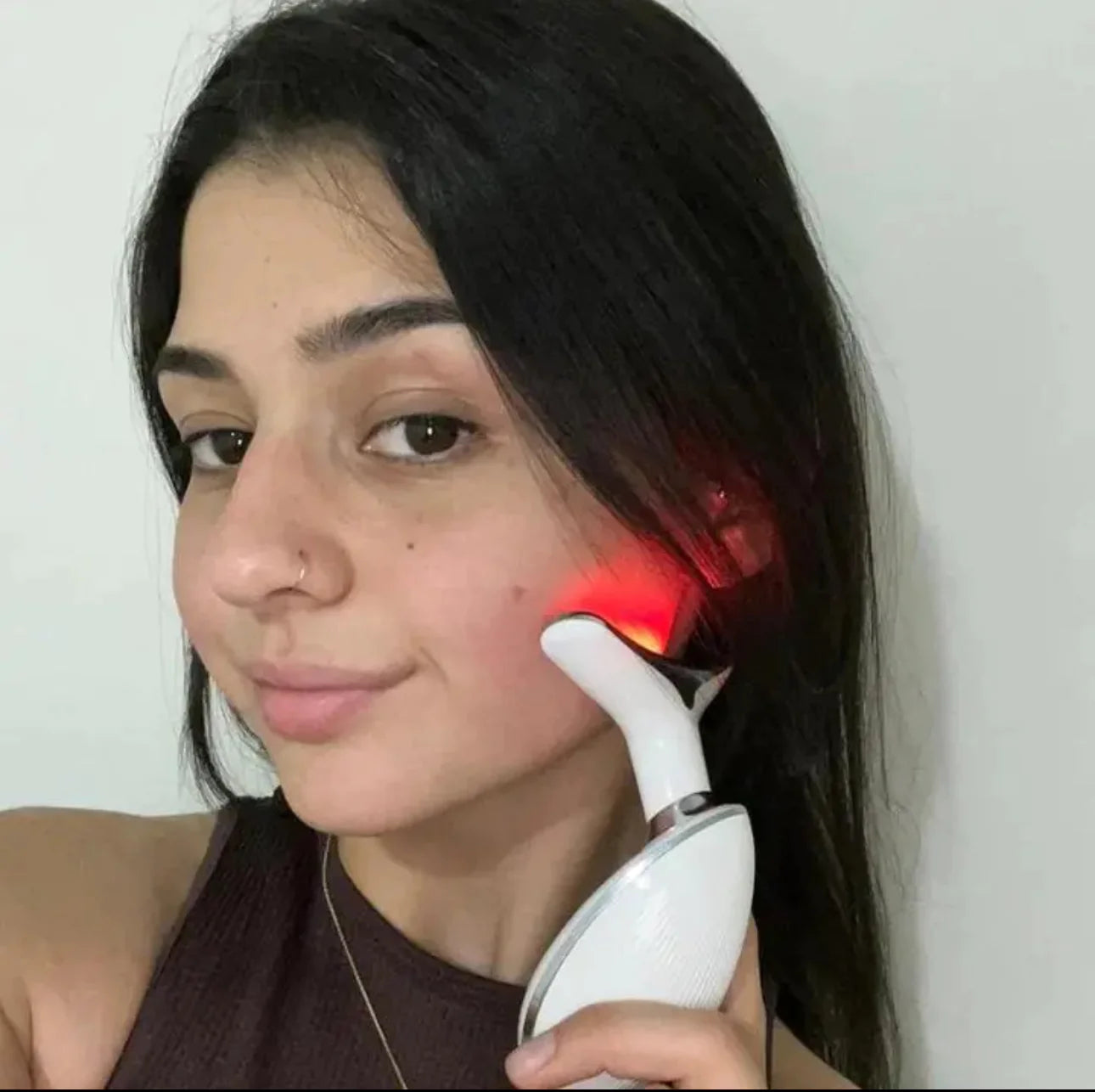 wavy chic beauty facial massager beauty microcurrent facial device