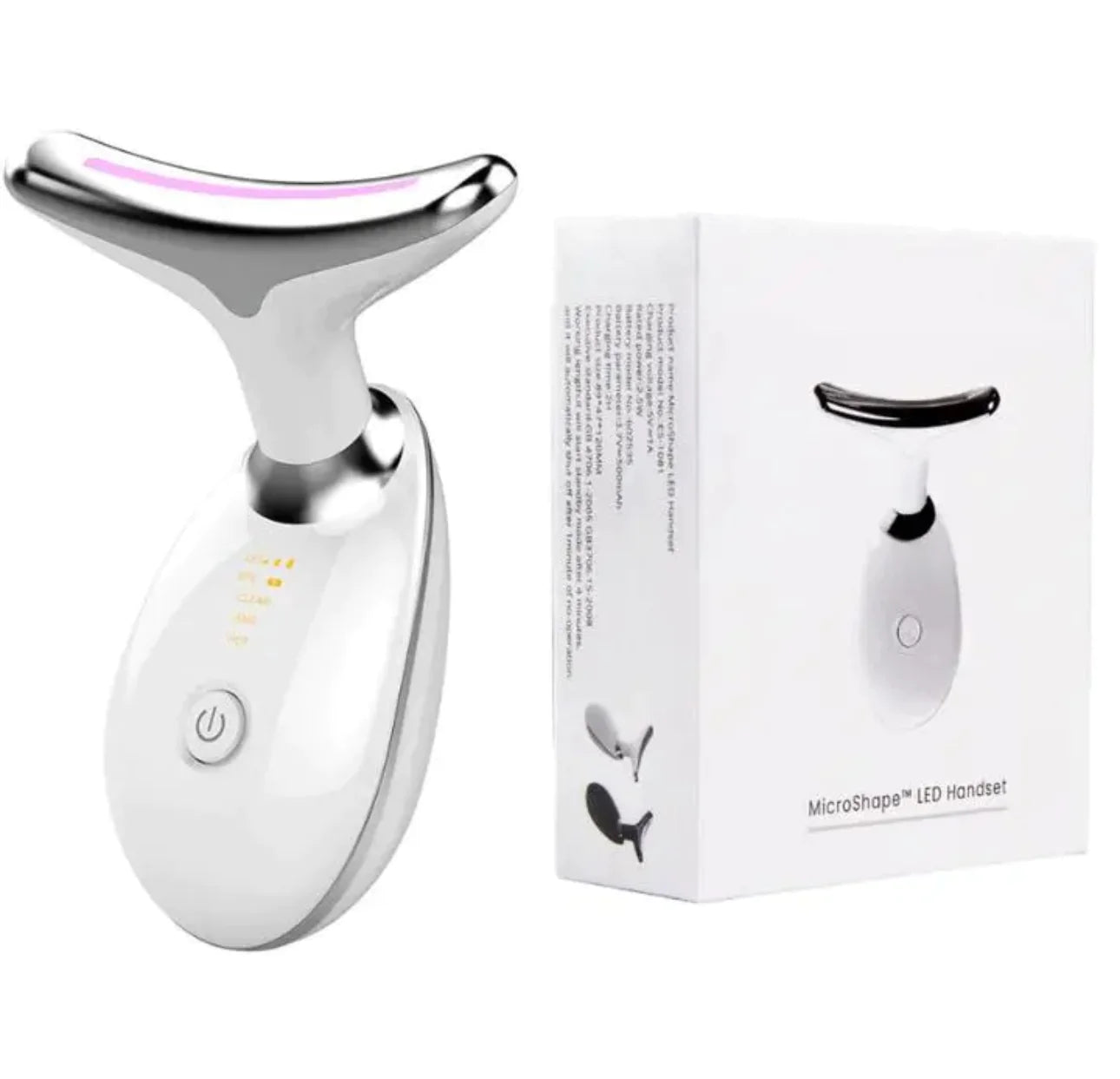 wavy chic beauty facial massager beauty microcurrent facial device