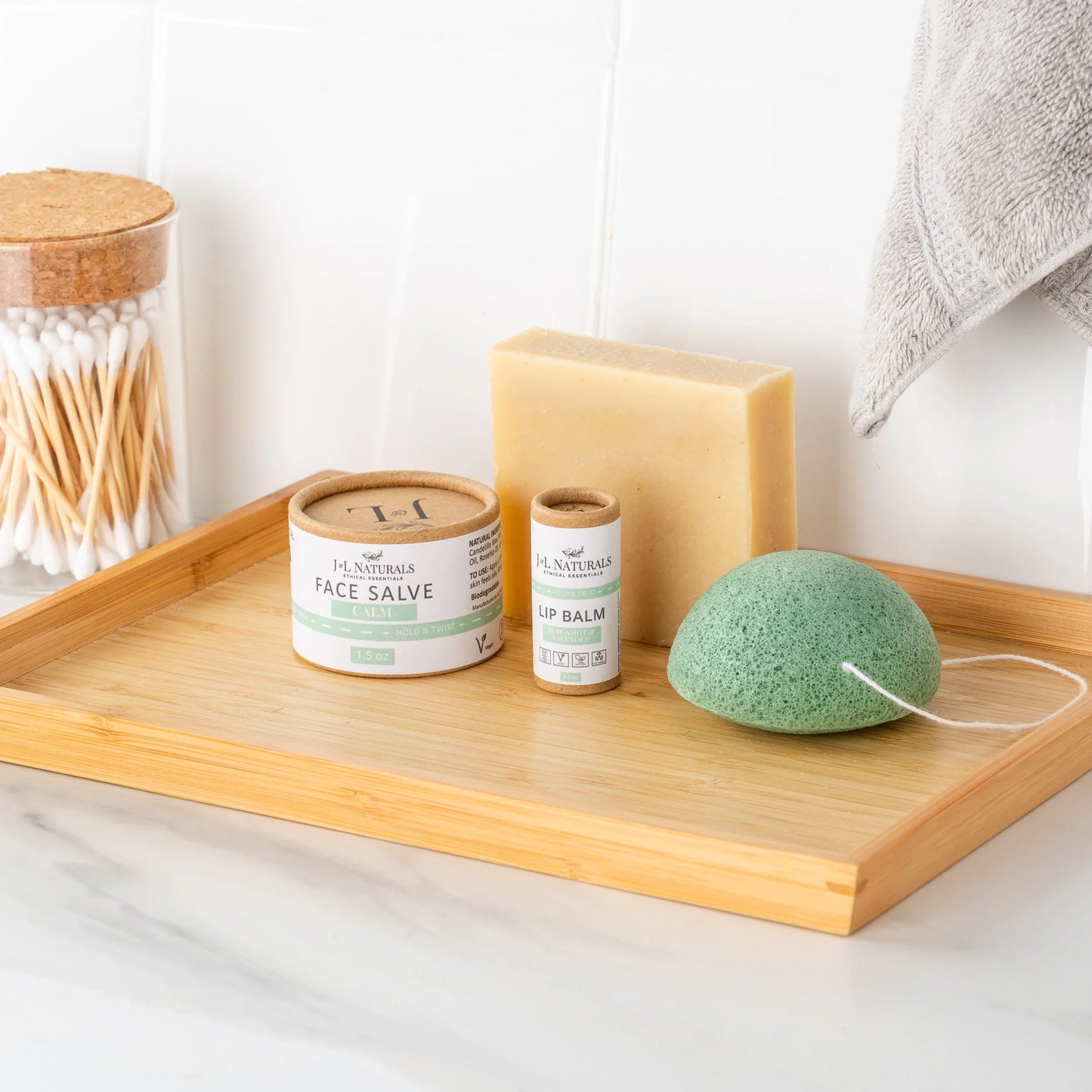 J&L Naturals Essentials Skin Regimen Kit (4-Piece Set)